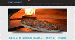 Desktop Screenshot of fornolegnamatic.it